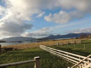 Evening view from cottages 1st March 2017