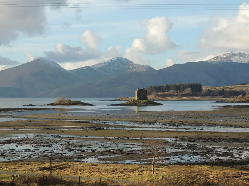 Driving to cottages in 1st week of March 2017 - a couple of miles away - couldn't resist stopping and getting the camera out and taking this shot of Castle Stalker.