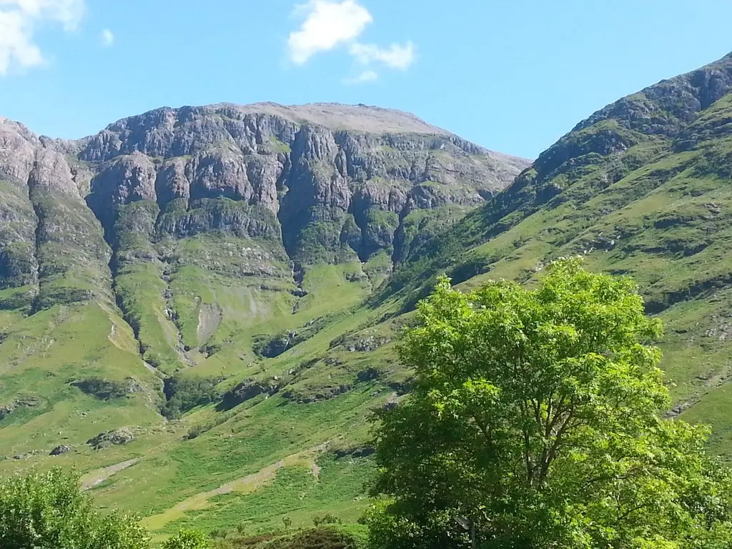 View of Glencoe from Clachaig Inn_1